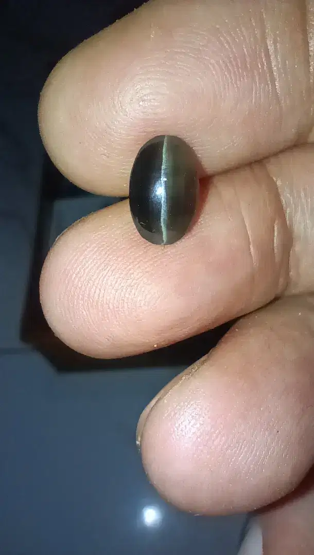 Natural Cat's Eye Silimanite 3.20 Ct Unik