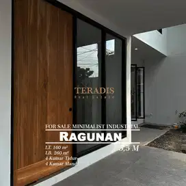 FOR SALE MINIMALIST INDUSTRIAL HOUSE RAGUNAN