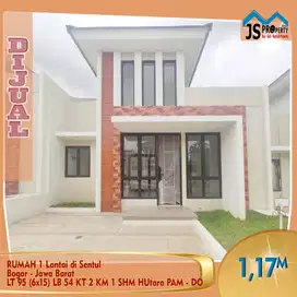 DIJUAL RUMAH 1 Lantai di Sentul Bogor - Jawa Barat - DO