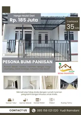 rumah minimalis di kab bandung lokasi strategis fullspek free desain