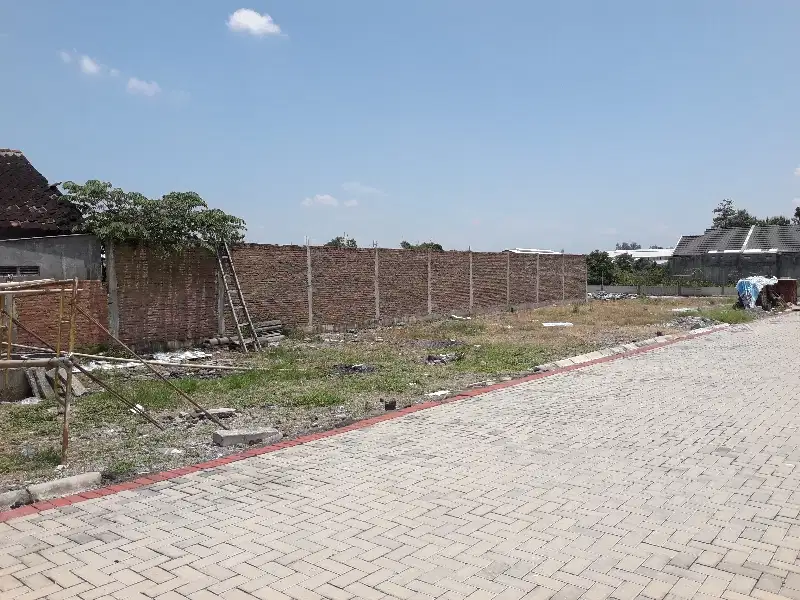 Tanah kavling siap bangun didalam perumahan cluster one gate Sistem