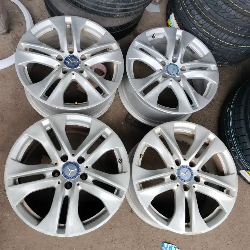 Velg original OEM Mercedes Benz w212 ring 17 4pcs