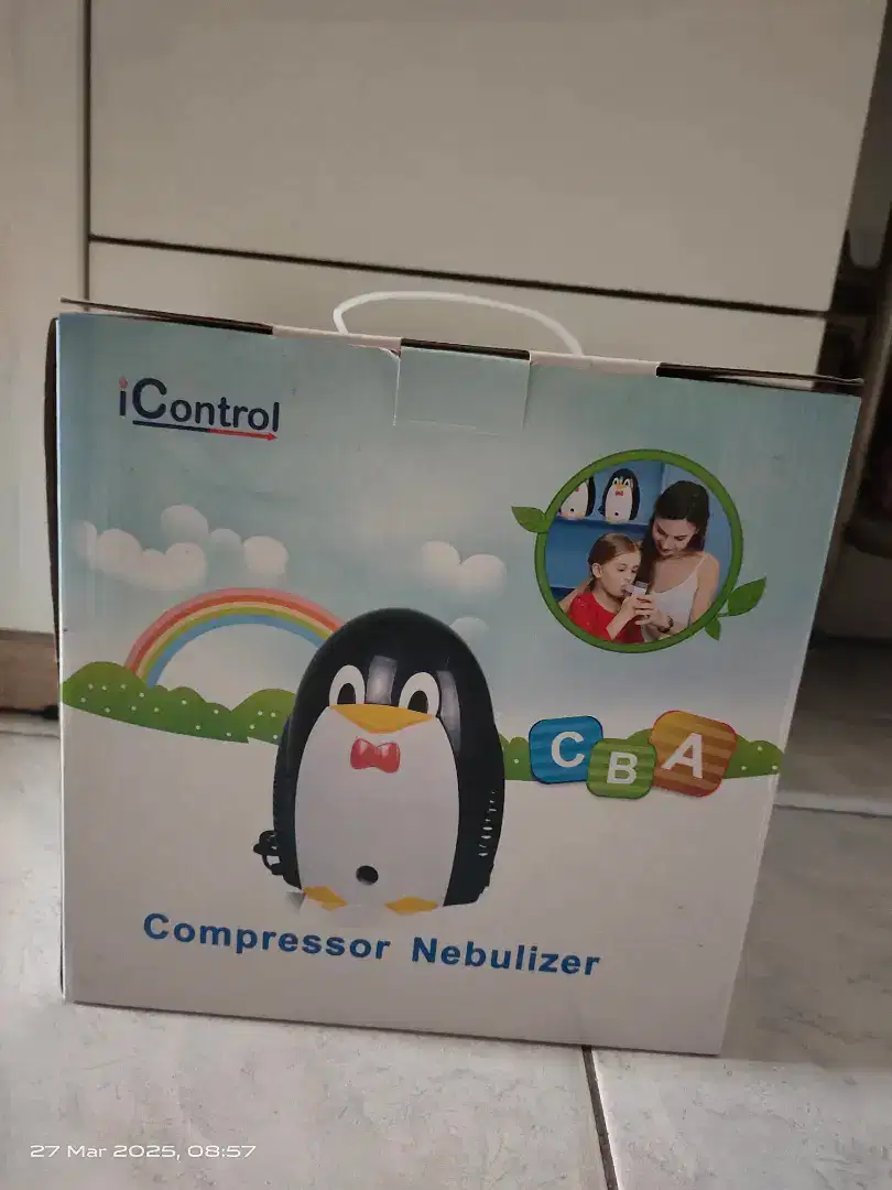 Compresor Nebulizer iControl type AM-NBP