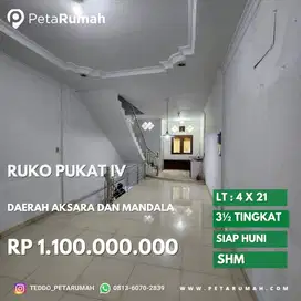 ruko pukat iv daerah aksara dan mandala