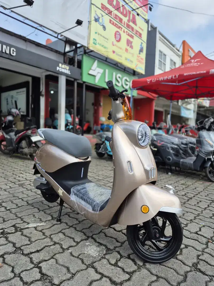 NEW SEPEDA LISTRIK T65 AKI LITIUM