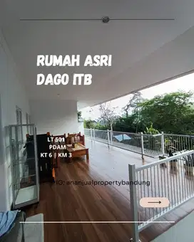 Rumah Asri Villa Dago Hegarmanah ciumbuleuit Dago ITB Bandung