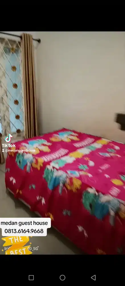 Rumah sewa harian mingguan bulanan / penginapan/ guest house medan