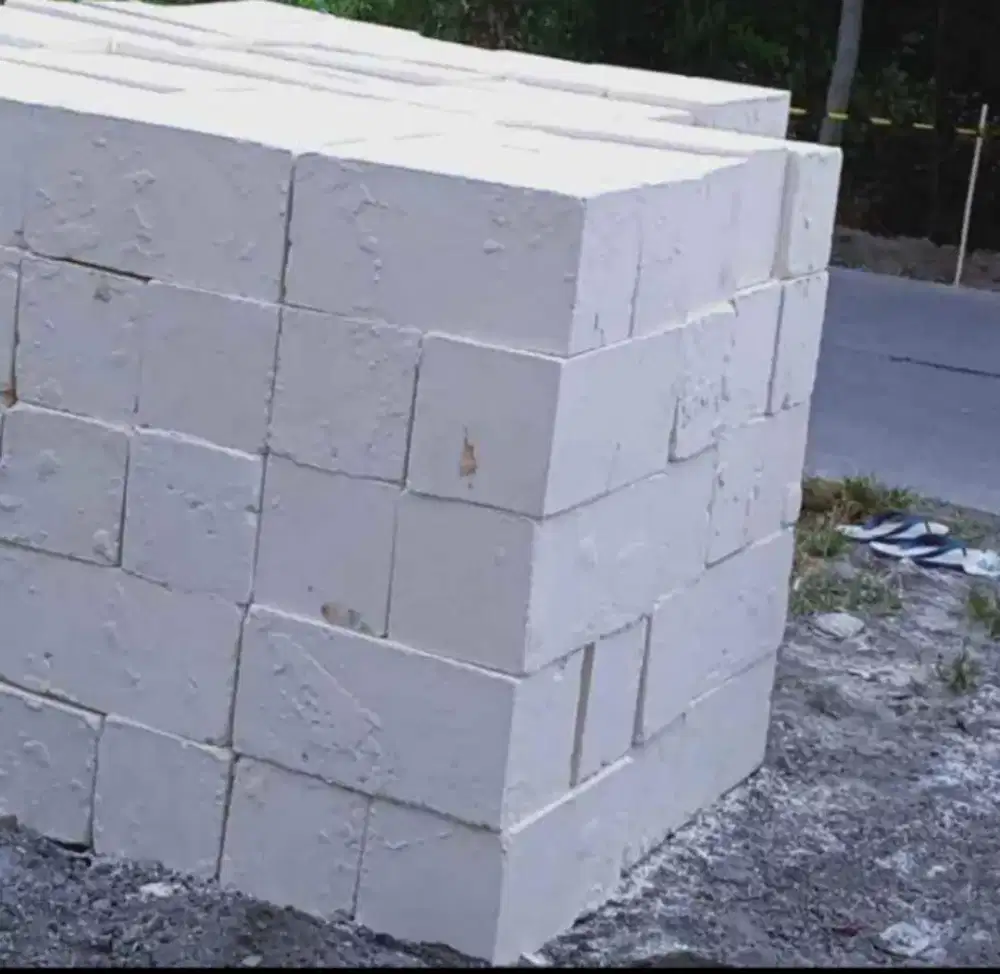 Batu kumbong pondasi umpak boto putih bata dinding tuban super murah