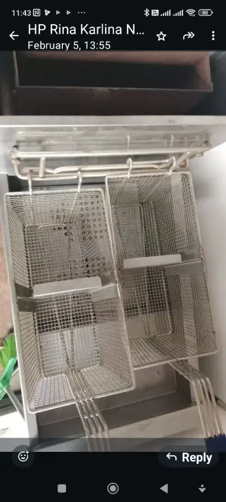 Dijual Deep Fryer Bekas LPG