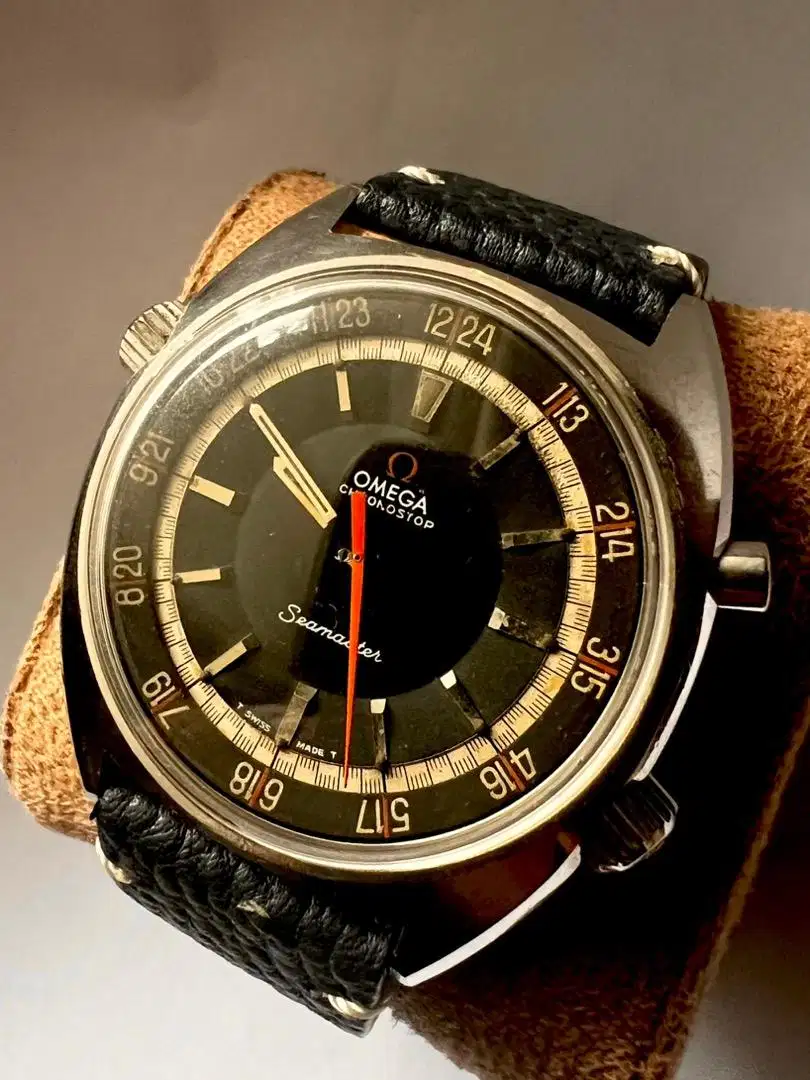 Omega Seamaster Chronostop GMT