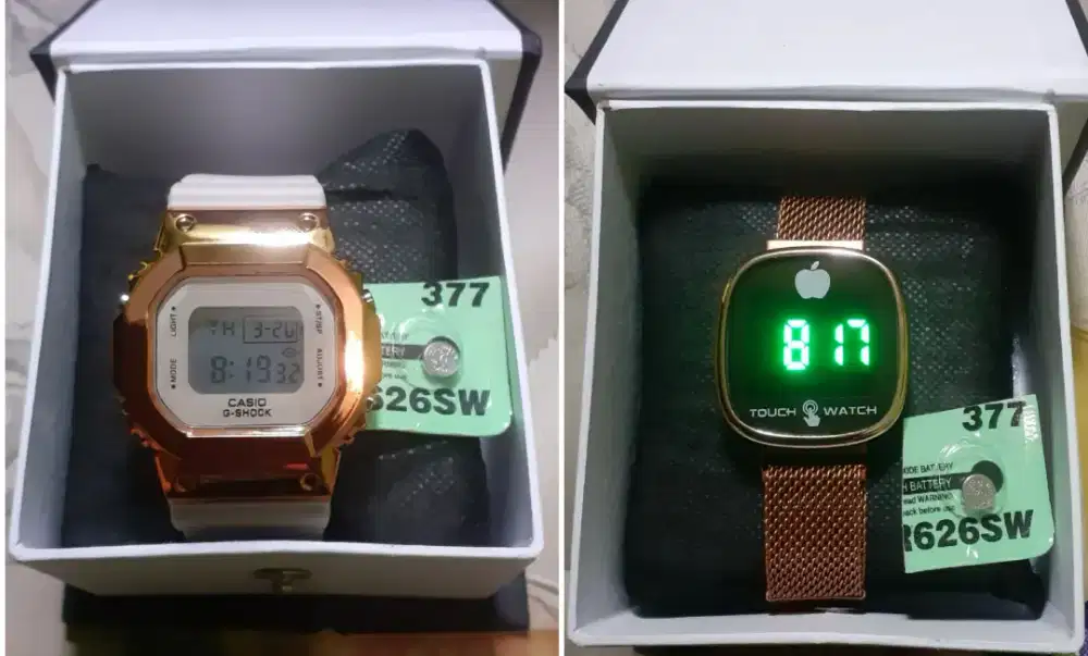 Jam tangan digital fashion