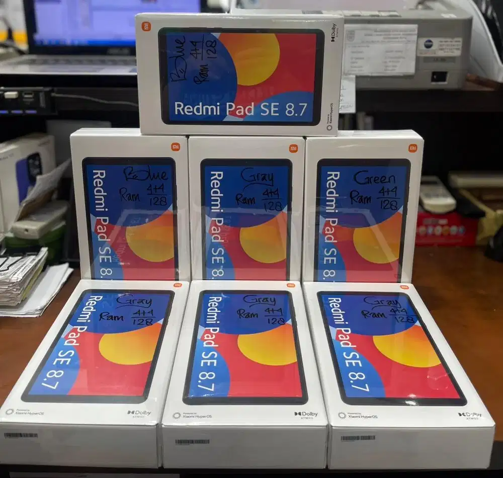 Baru...Xiaomi Redmi Pad SE Mini 8,7 Wifi Ram 4/128 (Grey,Blue,Green)