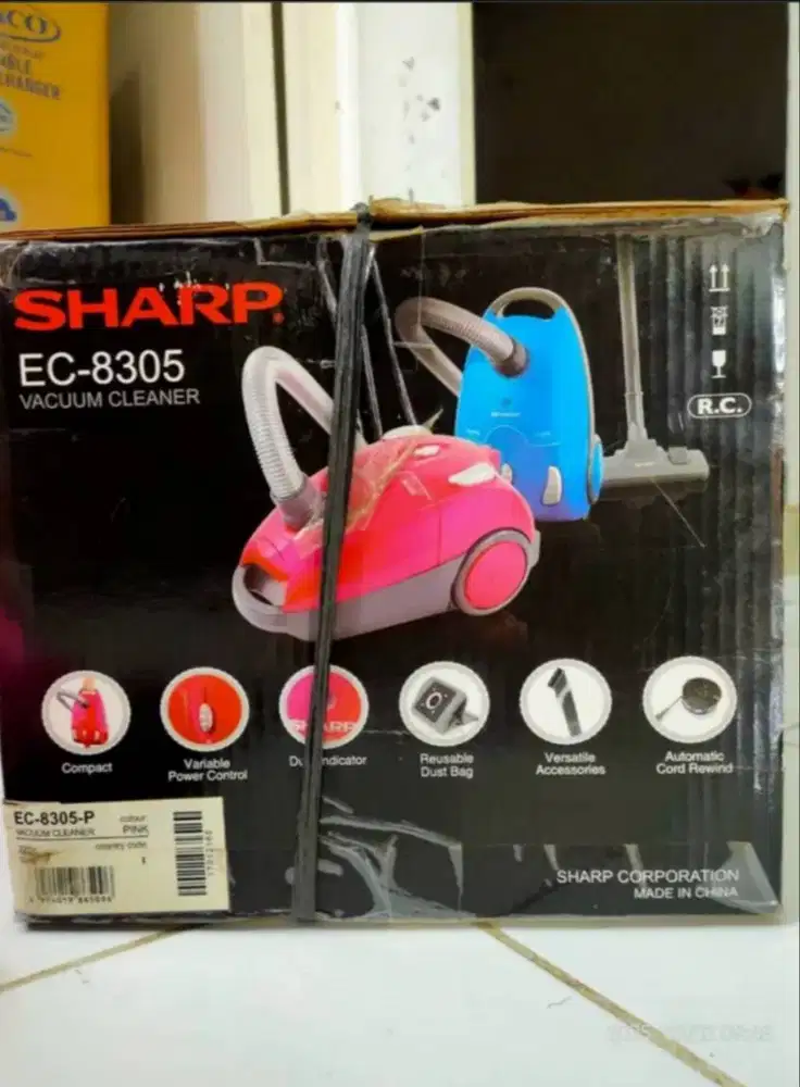 Sharp penyedot debu Canister Vacuum Cleaner EC-8305P