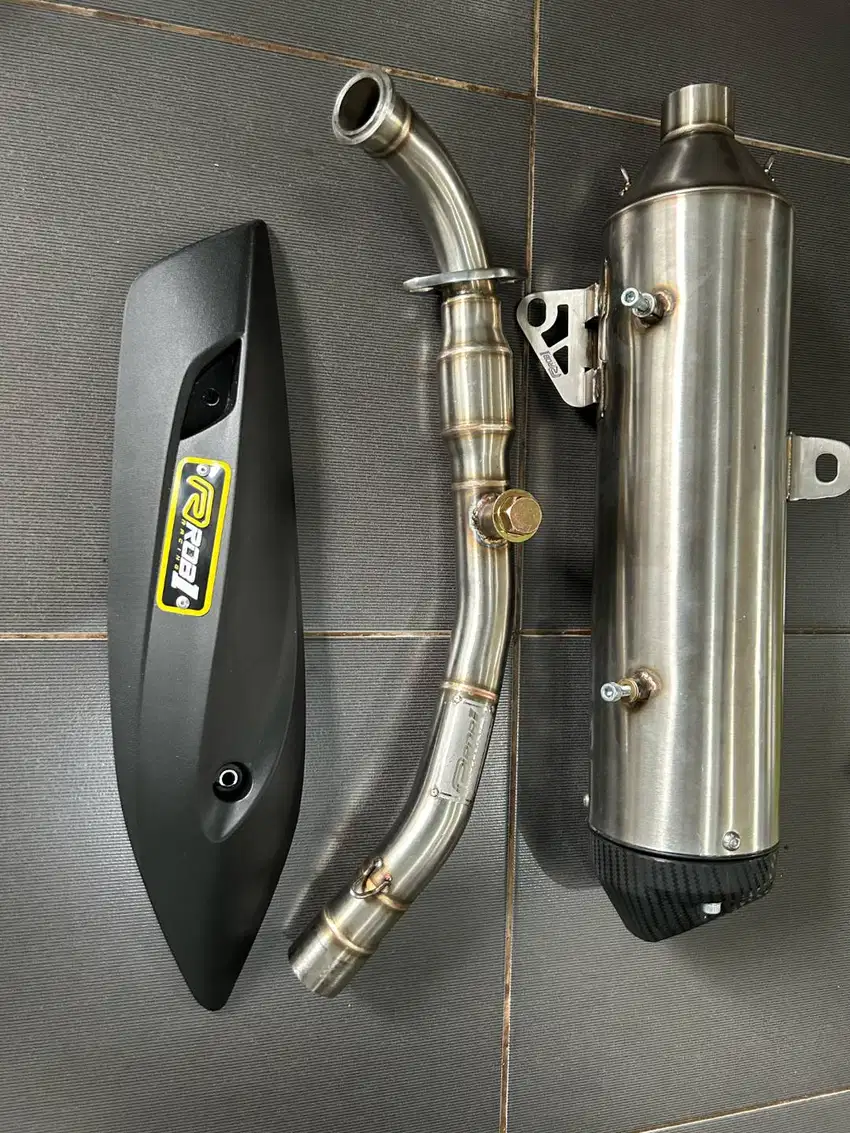 Kenalpot Rob 1 Bore Up Nmax/Aerox/Lexi Like New