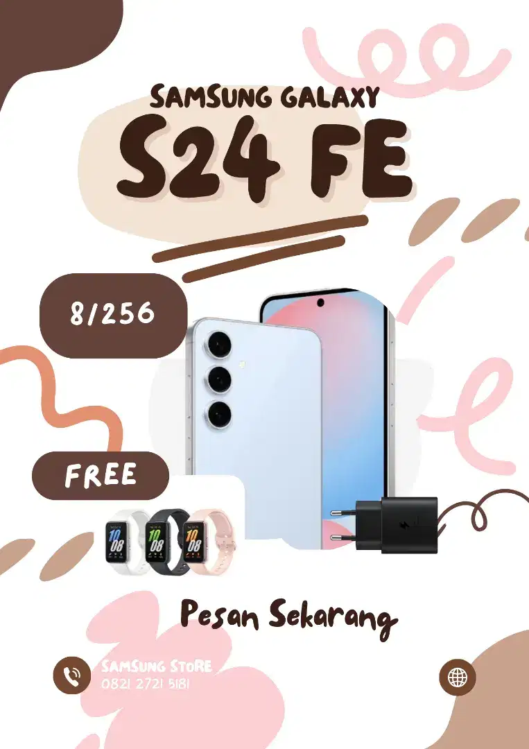 Free Fit3 dan TA 25watt untuk Pembelian S24FE