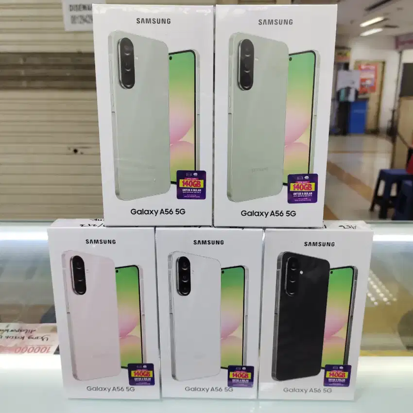 Samsung A56 ram 8gb+8gb/256gb NFC baru garansi resmi samsung Sein