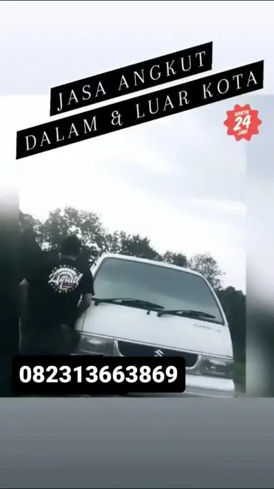 Jasa angkut 24jam dalam dan luar kota