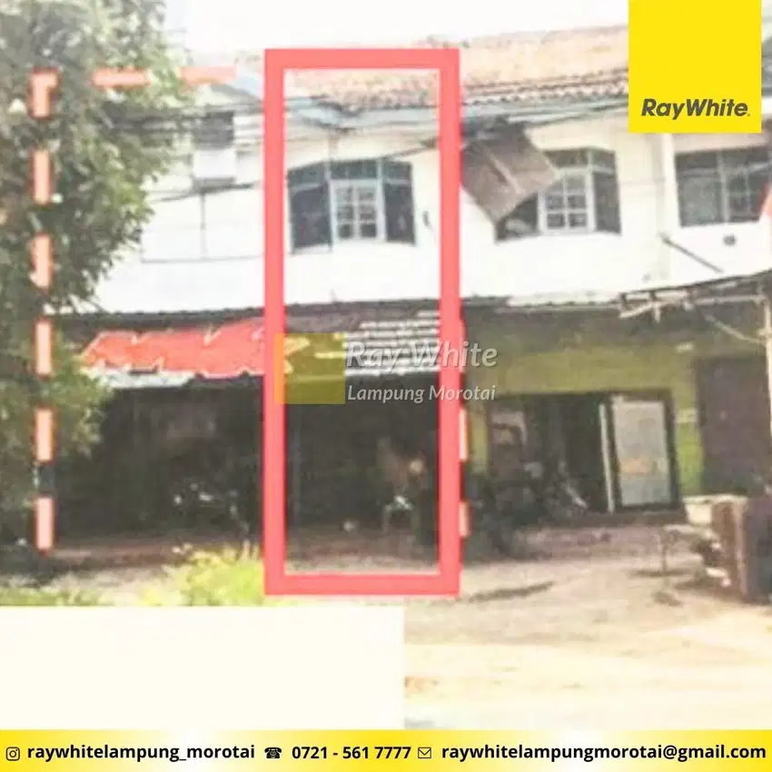Dijual Ruko 2 Lantai di Tanjung Senang, Bandar Lampung (kode: YOK3133)
