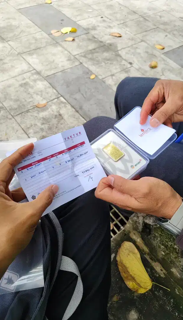 Antam 5gr 2025 Emas Logam Mulia 5g 5gram 5 gr g gram redmark red mark