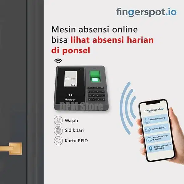 Mesin Absensi Fingerspot Revo WF-206BNC