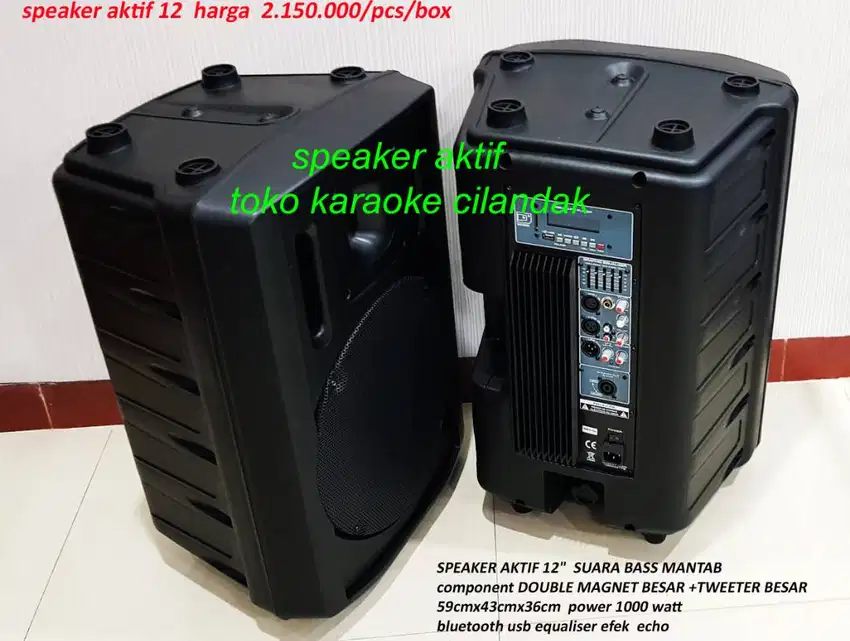 SPEAKER AKTIF 15   component spull 3 MAGNET BESAR +TWEETER BESAR 68c
