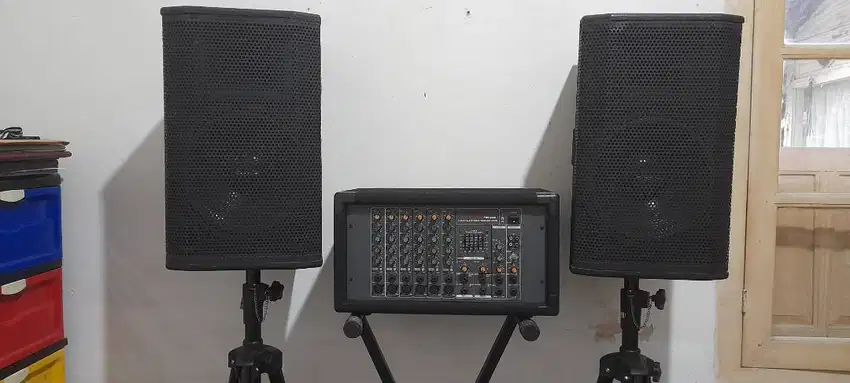 Sound system lengkap power mixer dll