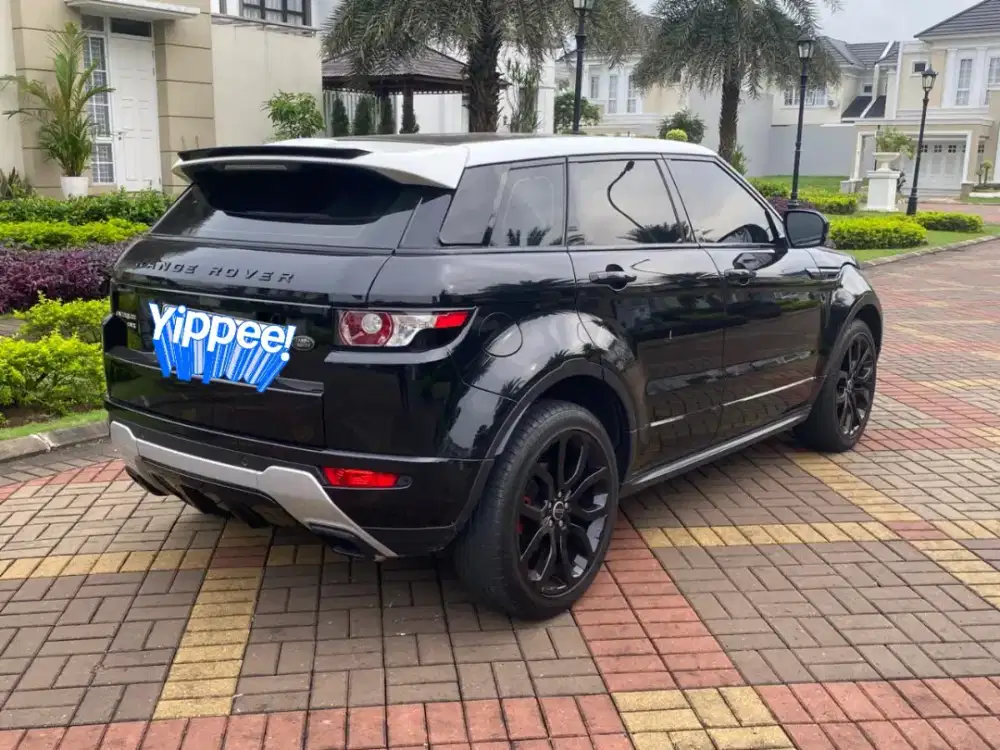 Jual cepat Land rover range dinamix luxuri evogue istimewah KM low2013