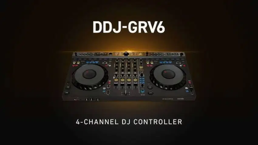 AlphaTheta Pioneer DJ DDJ-GRV6 (100% Baru Garansi Resmi) Ready Stock