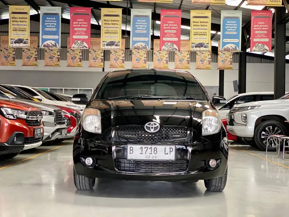 TERMURAH YARIS E AT 2007 HITAM ISTIMEWA LOW KM PERFECT dp 17jt