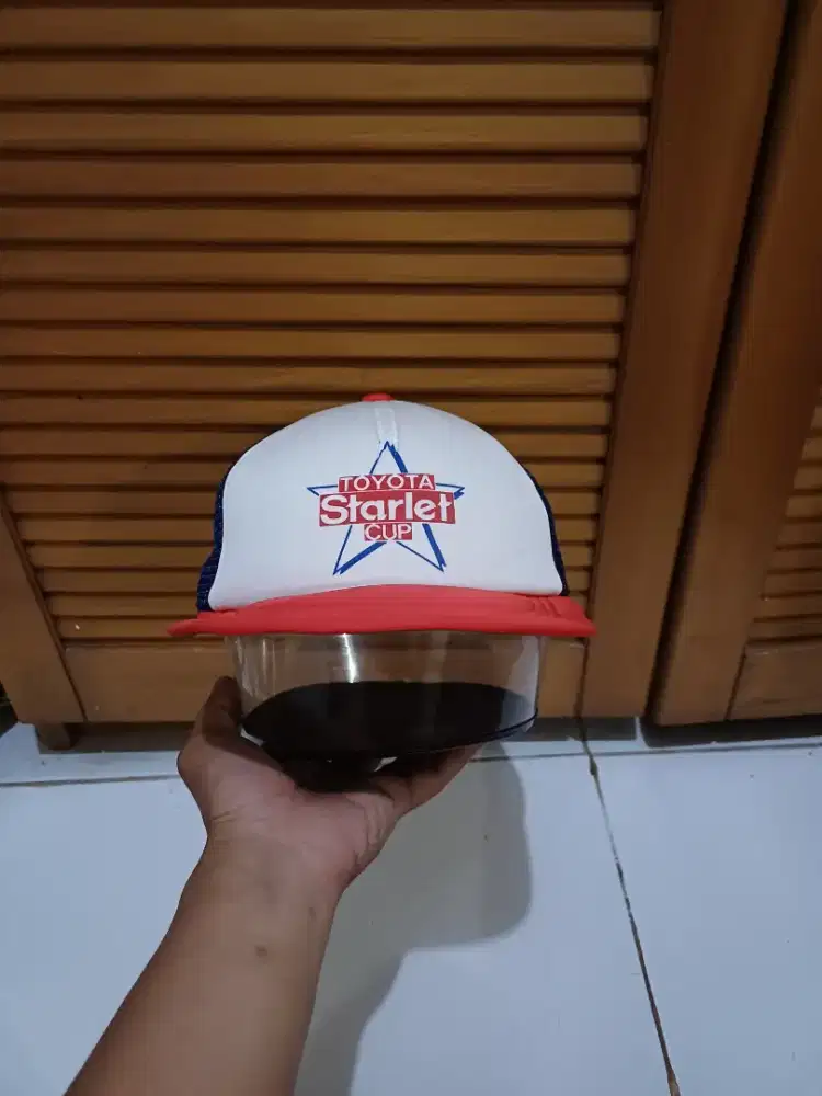 Topi Trucker Toyota Starlet Cup Japan Three Tone Vintage