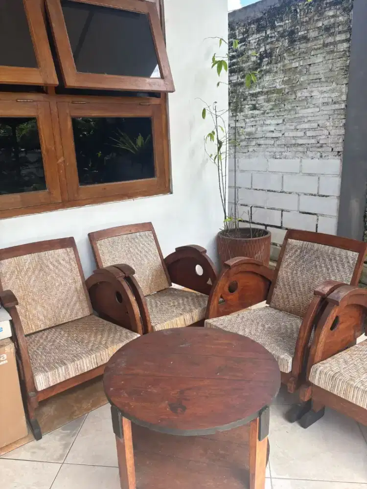 Jual kursi jawa lawas antik
