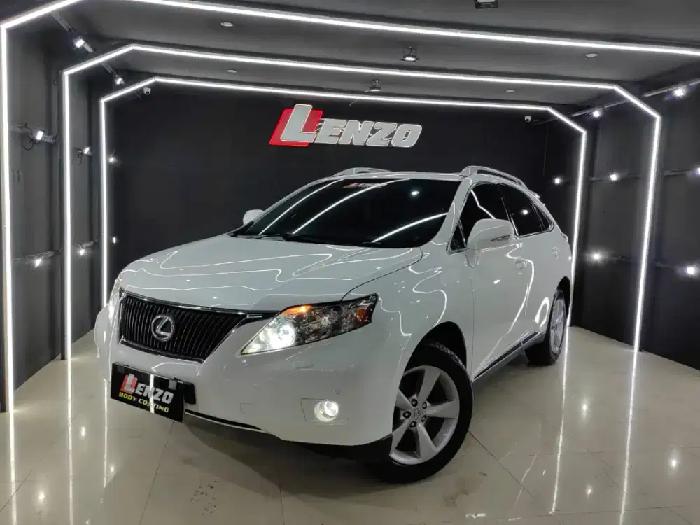 Km80rb Dp0 Ban Baru Lexus RX270 RX-270 2011 Putih Lenzo mobil