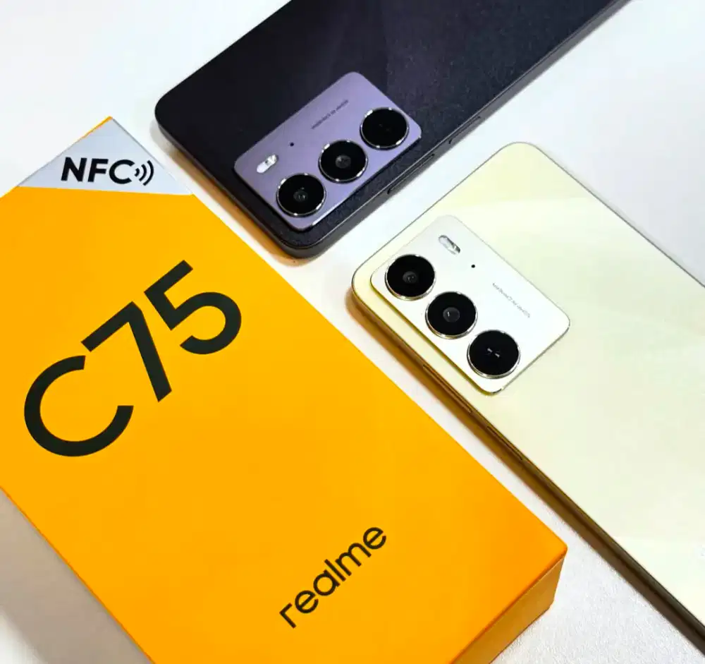REALME C75 8/256GB NEW GARANSI RESMI TERMURAH