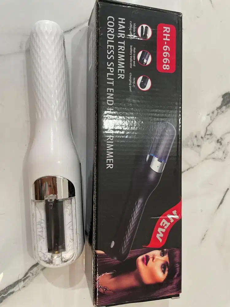 alat penghilang ranbut bercabang/ hair trimmer/ alat salon bekas