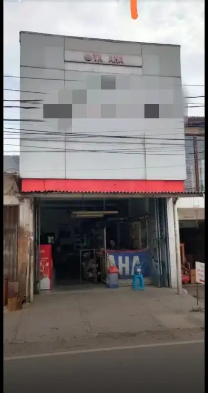 Ruko pinggir jalan Raya Pasar Minggu