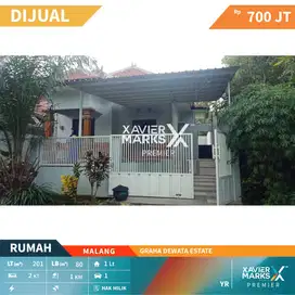 Dijual Rumah Murah Lingkungan Aman di Graha Dewata Malang
