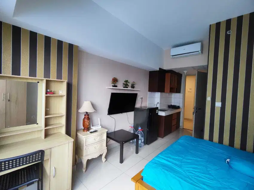 Disewakan Unit Studio Furnished Keren Apartemen Spring lake View