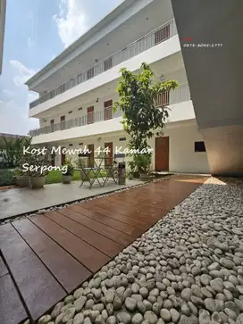 Rumah Kost Mewah 44 Kamar PENUH di Cisauk, Serpong, Tangerang Selatan