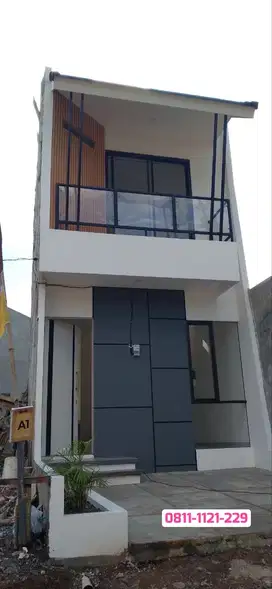 Rumah 2 Lantai Sawangan Dekat RSUD Depok Tanpa DP Free Biaya Biaya