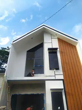 rumah scandinavian modern dipusat kota