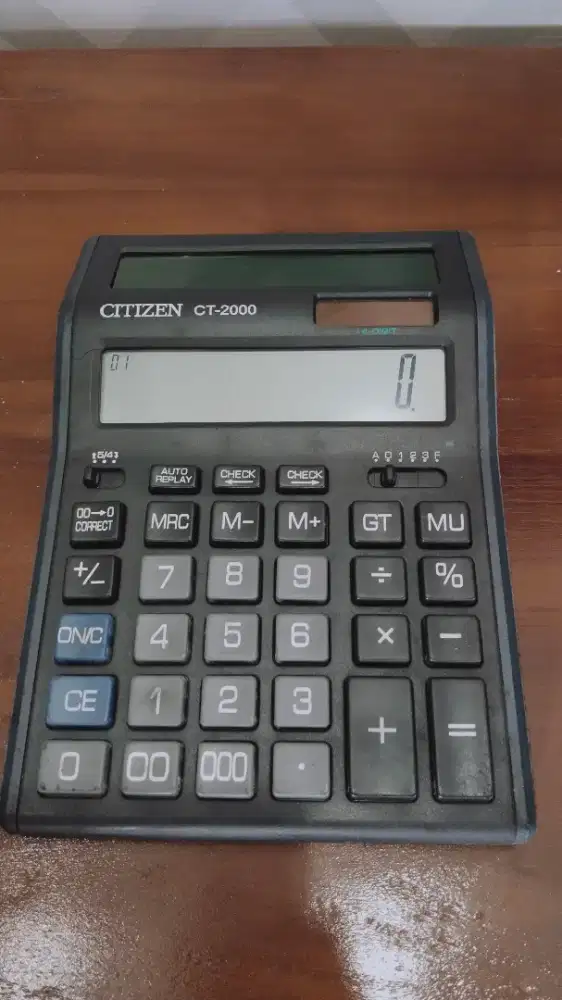 Kalkulator Citizen CT 2000 14 Digit Secend