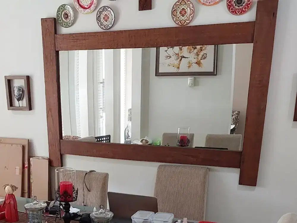 Kaca Cermin Bahan Jari