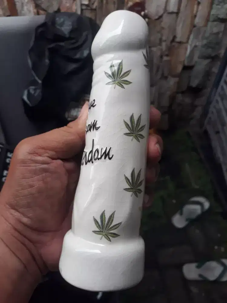 Antik vintage souvenir keramik love from amsterdam made in holland