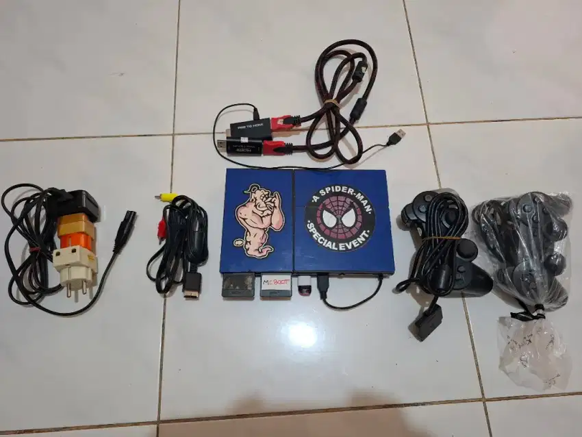 Dijual PS2 Fullset Siap Pakai