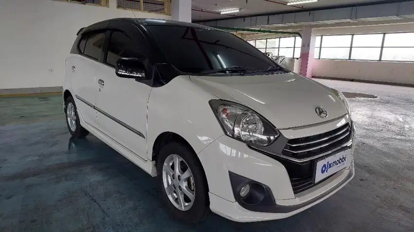 DP Rendah  5JT Daihatsu Ayla 1.0 X Bensin-AT 2017 Putih