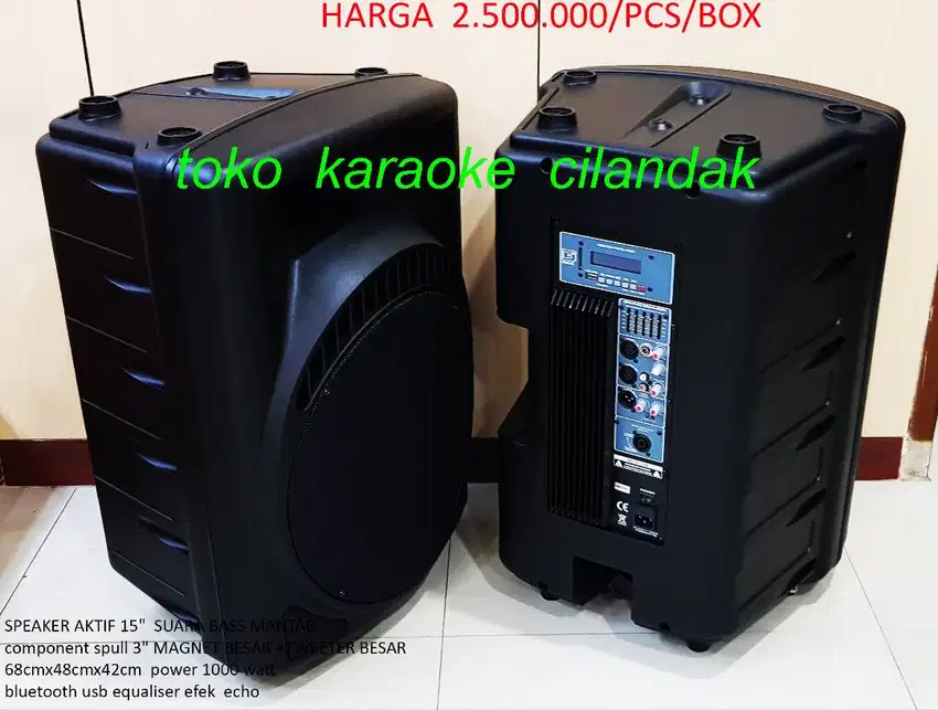 SPEAKER AKTIF 15   component spull 3 MAGNET BESAR +TWEETER BESAR 68c