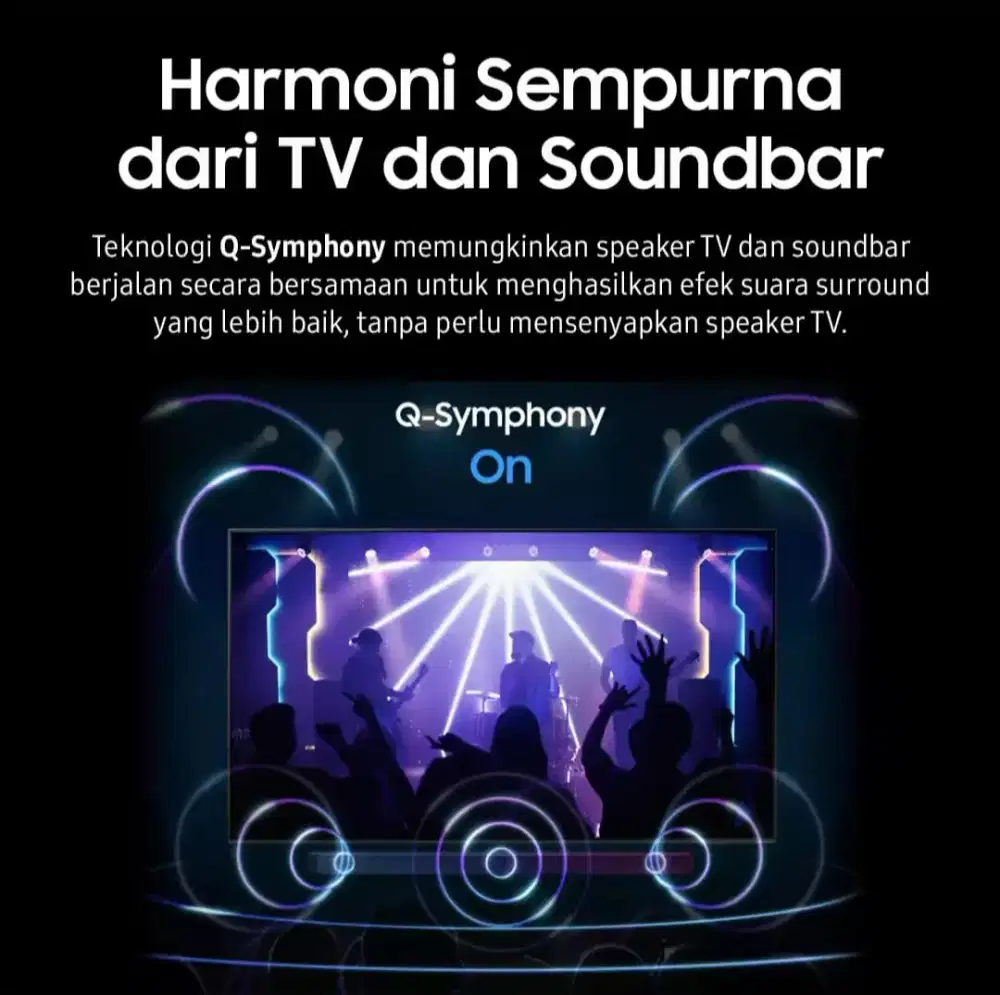 Samsung Smart TV 43 inchi 4K UHD Bezelles Netflix YouTube Digital BARU