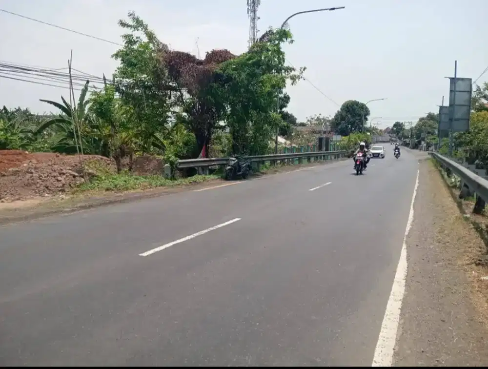 Tanah strategis dan murah pinggir jalan raya nasional cepiring kendal