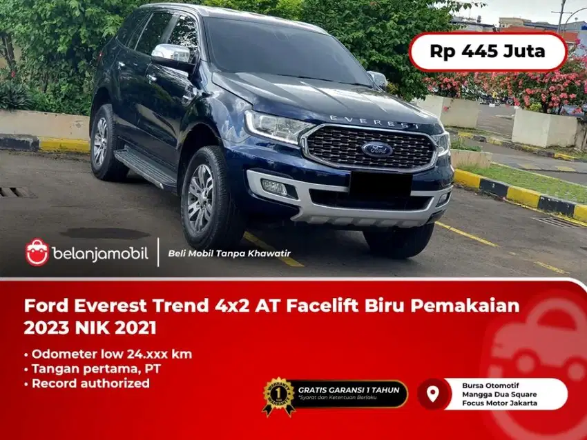 Ford Everest Titanium 2.0 Biturbo 4x4 AWD AT Facelift 2024 Nik 2022