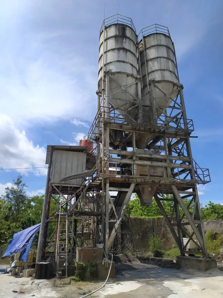 Mesin Batching Plant Machine Mixer